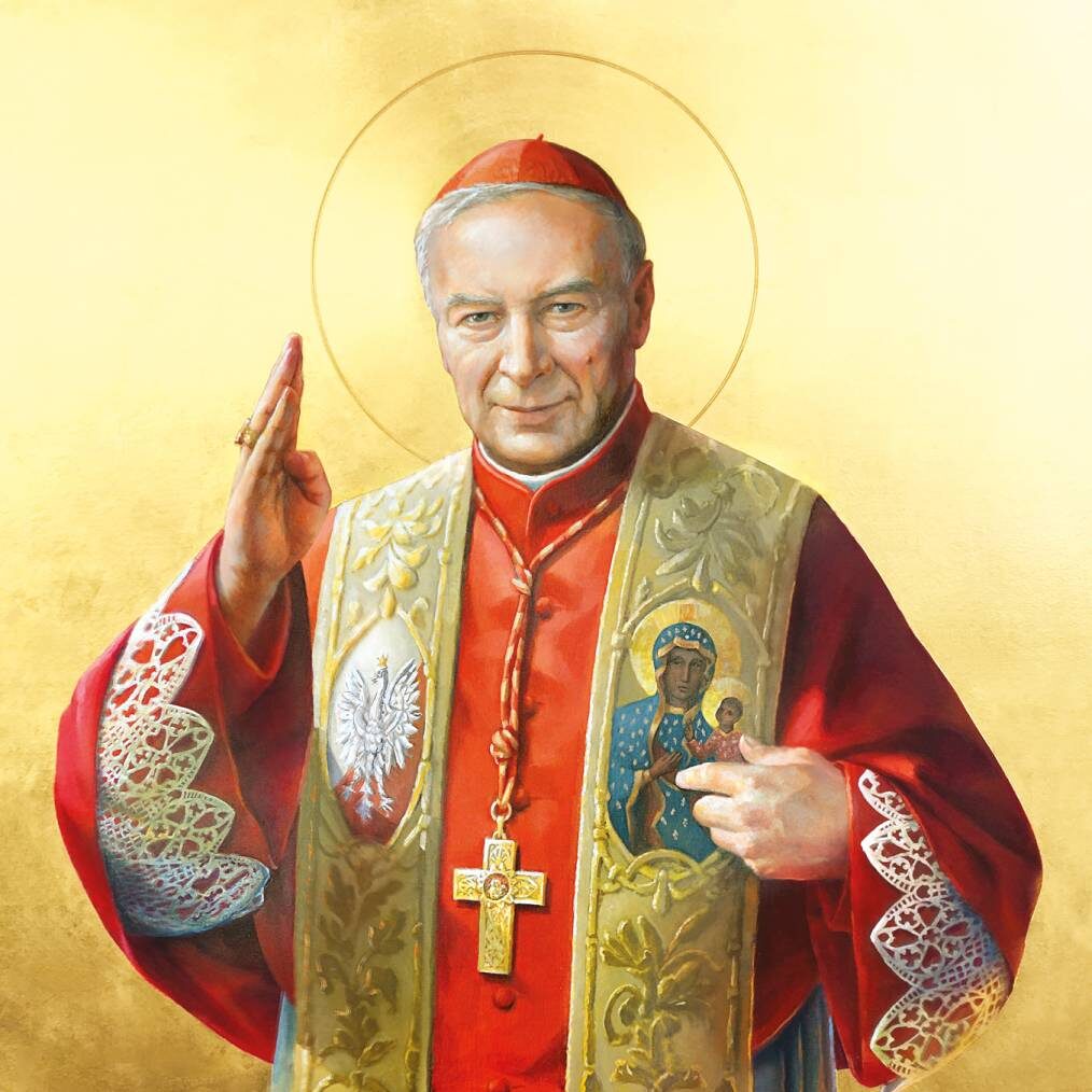 Obraz Błogosławionego Stefana Kardynała Wyszyńskiego